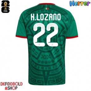 Mexico Hirving Lozano #22 Hjemmebanetrøje VM 2026 Kort ærmer